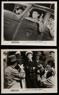 8h796 COME ON LEATHERNECKS 5 8x10 stills R50 great images of Richard Cromwell & U.S. Marines!
