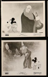 8h270 FANTASIA 14 8x10 stills R56 great images of Mickey Mouse & others, Disney musical classic!