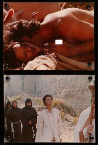 8h026 FLAVIA 9 color Dutch 7x9.25 stills '74 Gianfranco Mingozzi's Flavia, la monaca musulmana!