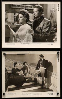 8h687 FOXES OF HARROW 7 8x10 stills '47 great images of Rex Harrison & pretty Maureen O'Hara!