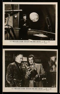 8h321 FROM THE EARTH TO THE MOON 12 8x10 stills '58 Joseph Cotten, George Sanders, Debra Paget