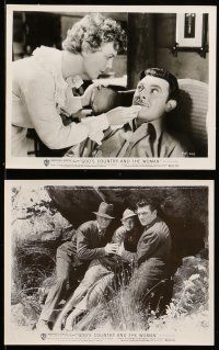 8h435 GOD'S COUNTRY & THE WOMAN 10 8x10 stills R48 great images of George Brent, Beverly Roberts!