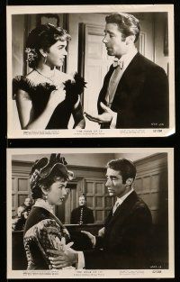 8h609 HOUR OF 13 8 8x10 stills '52 Peter Lawford & sexy Dawn Addams, T killer is at large!