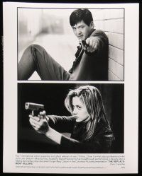 8h391 REPLACEMENT KILLERS 11 8x10 stills '98 cool images of Chow Yun-Fat & sexy Mira Sorvino!