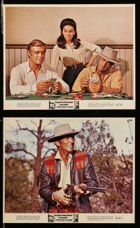8h049 ROUGH NIGHT IN JERICHO 8 color 8x10 stills '67 Dean Martin, George Peppard, Simmons, gambling