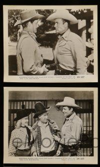 8h840 SHADOWS OF THE WEST 5 8x10 stills '49 cowboy Whip Wilson, Andy Clyde, Reno Browne, western!