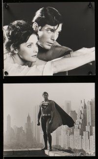 8h726 SUPERMAN 7 8x10 stills '78 superhero Christopher Reeve, Gene Hackman, Margot Kidder!