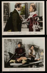 8h077 THAT LADY 6 color 8x10 stills '55 Roland, Olivia de Havilland , directed by Terence Young!