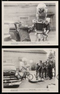 8h731 TOBOR THE GREAT 7 8x10 stills '54 w/some great images of man-made funky robot!