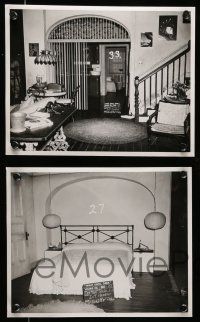 8h851 WAIT UNTIL DARK 5 8x10 stills '67 cool set reference images of the Audrey Hepburn thriller!