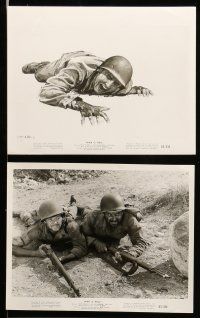 8h736 WAR IS HELL 7 8x10 stills '64 directed by Burt Topper, Korean War action images!