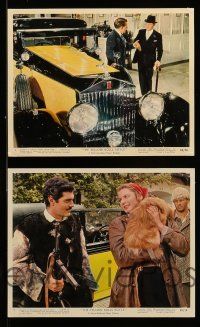 8h082 YELLOW ROLLS-ROYCE 5 color 8x10 stills '65 Rex Harrison, Ingrid Bergman, Omar Sharif!