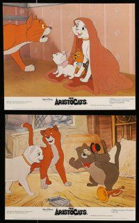 8h034 ARISTOCATS 8 color English FOH LCs R80s Walt Disney jazz musical cartoon, colorful images!