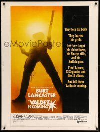 8j234 VALDEZ IS COMING 30x40 '71 Burt Lancaster, written by Elmore Leonard!