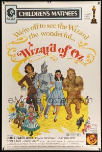 8j375 WIZARD OF OZ 40x60 R72 Victor Fleming, Judy Garland all-time classic!
