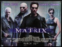 8j108 MATRIX bus stop '99 Keanu Reeves, Carrie-Anne Moss, Laurence Fishburne, Wachowskis!