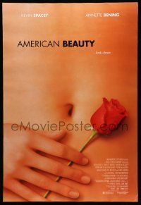 8k052 AMERICAN BEAUTY DS 1sh '99 Sam Mendes Academy Award winner, sexy close up image!