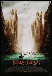 8k439 LORD OF THE RINGS: THE FELLOWSHIP OF THE RING advance DS 1sh '01 J.R.R. Tolkien, Argonath!