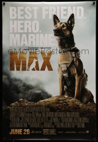 8k480 MAX advance DS 1sh '15 wonderful image of canine dog hero in uniform!