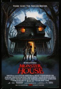 8k503 MONSTER HOUSE advance DS 1sh '06 there goes the neighborhood, see it in 3-D!
