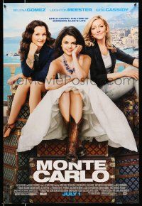 8k505 MONTE CARLO style A advance DS 1sh '11 Selena Gomez, Leighton Meester, Katie Cassidy!