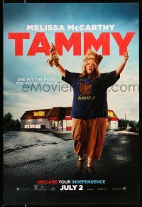 8k744 TAMMY teaser DS 1sh '14 Melissa McCarthy hits the road in title role