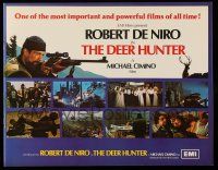 8m248 DEER HUNTER English pressbook '78 directed by Michael Cimino, Robert De Niro, Walken!