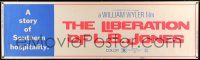 8m069 LIBERATION OF L.B. JONES paper banner '70 William Wyler, a story of Southern hospitality!