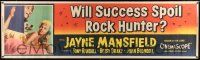 8m126 WILL SUCCESS SPOIL ROCK HUNTER paper banner '57 art of sexy Jayne Mansfield, Tony Randall