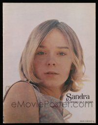8m667 SANDRA pressbook '70 how does an 18 year old girl become a 19 year old woman!