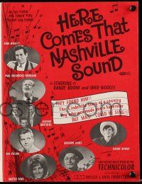 8m383 COUNTRY BOY pressbook R70 Here Comes That Nashville Sound, country music!