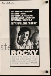8m660 ROCKY pressbook '76 boxer Sylvester Stallone, Talia Shire, boxing classic!