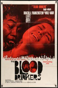 8p102 BLOOD DRINKERS 1sh '66 wild Filipino vampire horror begins where the classics leave off!