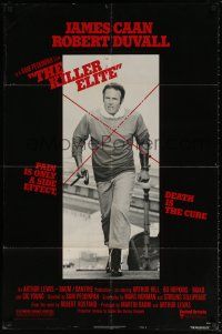8p531 KILLER ELITE style B 1sh '75 great image of James Caan, Sam Peckinpah directed!