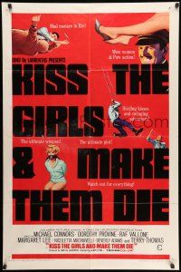 8p539 KISS THE GIRLS & MAKE THEM DIE 1sh '67 Henry Levin's Se tutte le donne del mondo!