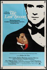 8p569 LAST TYCOON 1sh '76 Robert De Niro, Jeanne Moreau, directed by Elia Kazan!