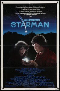 8p867 STARMAN 1sh '84 John Carpenter directed, alien Jeff Bridges & Karen Allen!