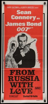 8r760 FROM RUSSIA WITH LOVE Aust daybill R70s Sean Connery as Bond 007!