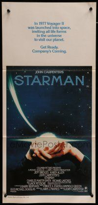 8r940 STARMAN Aust daybill '84 alien Jeff Bridges & Karen Allen, directed by John Carpenter!