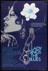 8r343 LADY SINGS THE BLUES English 1sh '72 Diana Ross in her film debut as singer Billie Holiday!
