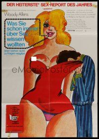 8r553 EVERYTHING YOU ALWAYS WANTED TO KNOW ABOUT SEX German '72 different sexy artwork!