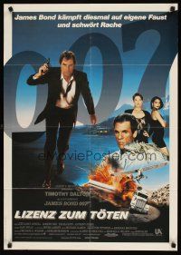 8r582 LICENCE TO KILL German '89 Timothy Dalton as James Bond, he's out for revenge!