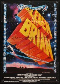 8r584 LIFE OF BRIAN German '80 Monty Python, he's not the Messiah, he's just a naughty boy!
