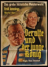 8r592 MAKING OF A KING German R50s Boyer art of Emil Jannings as Frederic Wilhelm I & Werner Hinz!