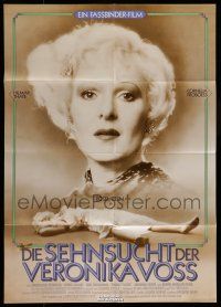 8r637 VERONIKA VOSS German '82 Die Sehnsucht der Veronika Voss, Rainer Werner Fassbinder!