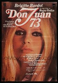 8r495 MS. DON JUAN German 12x19 '73 Don Juan ou Si Don Juan etait une femme, Brigitte Bardot!