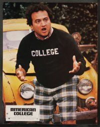 8r161 ANIMAL HOUSE 12 French LCs '78 John Belushi, Landis classic, includes great different images!