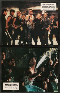 8r163 BIG TROUBLE IN LITTLE CHINA 12 French LCs '86 Kurt Russel, Kim Cattrall, John Carpenter!