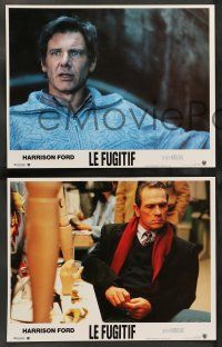 8r308 FUGITIVE 6 French LCs '93 Harrison Ford is on the run from Tommy Lee Jones!