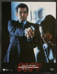 8r190 TOMORROW NEVER DIES 12 French LCs '97 Pierce Brosnan as Bond, Michelle Yeoh, Teri Hatcher!